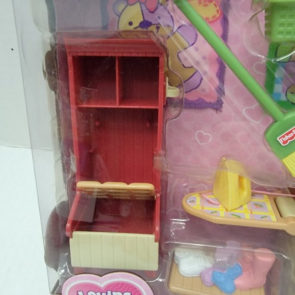 New Fisher Price Loving Family Dollhouse Laundry Room Furniture Washer Dryer +++ - Picture 6 of 11